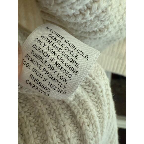 Caslon open front draped Cotten blend cardigan XL - Picture 7 of 7